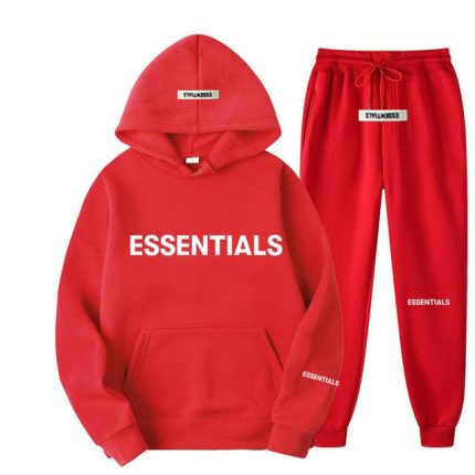 Red Essential Tracksuit