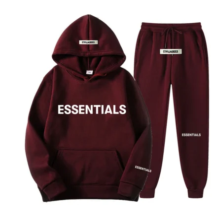 Mahroon Essentials Tracksuit