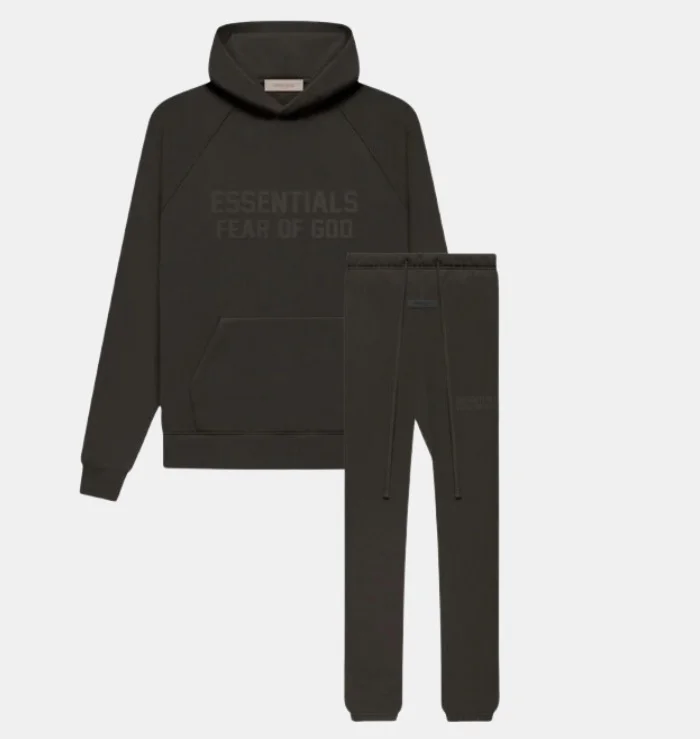Fear of God Essentials Off-Black Tracksuit