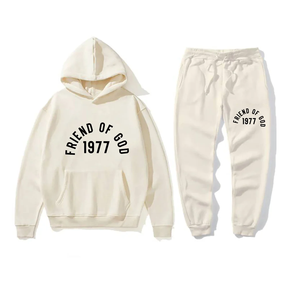 Essential Friend Of God 1977 Tracksuit Off-White