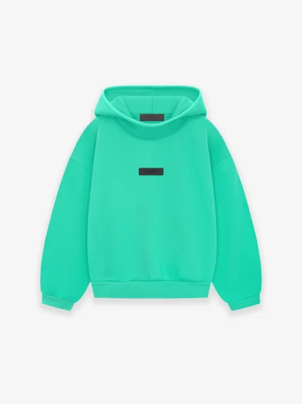 Essentials Hoodie Leaf Mint