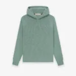 Essentials Knit Hoodie Brunswick Green Kids
