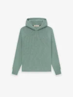 Essentials Knit Hoodie Brunswick Green Kids